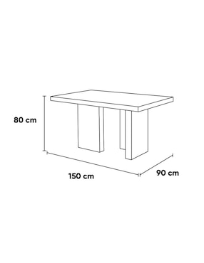 Antecomedor Nostan Kessa para 6 personas