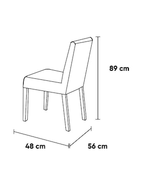 Antecomedor Nostan Kessa para 6 personas
