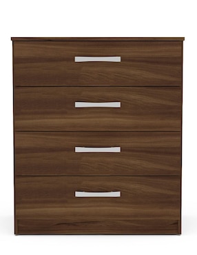 Cómoda Mobi Muebles Fenice Avellana De Mdf