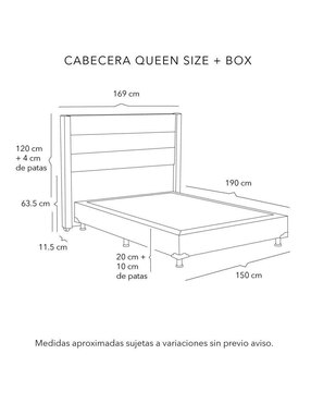 Cama LUGO CON BOX Dicasa de madera