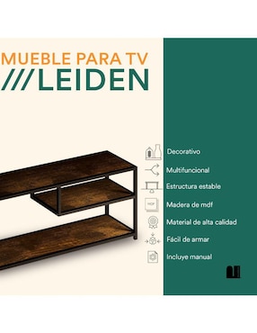 Mueble de tv Triple Repisa Mubson de MDF