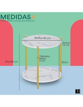 Mesa de centro Ensamblado Amigable Mubson