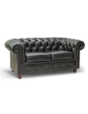 Love seat Suli Muebles Chesterfield de piel