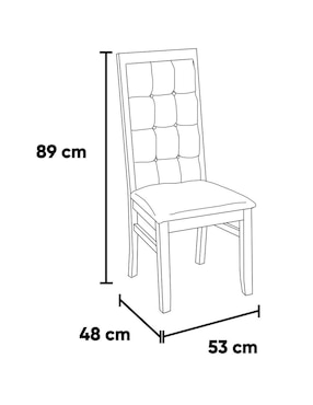 Antecomedor Gema Kessa para 6 personas