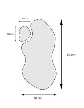 Espejo irregular Vaniglam