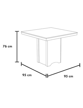 Antecomedor Soter Kessa para 4 personas