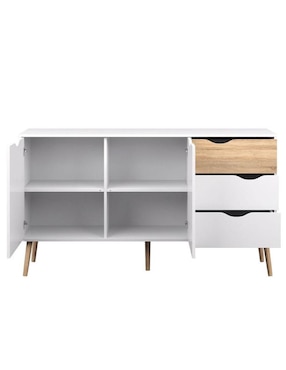 Credenza Nórdica Top Living de aglomerado