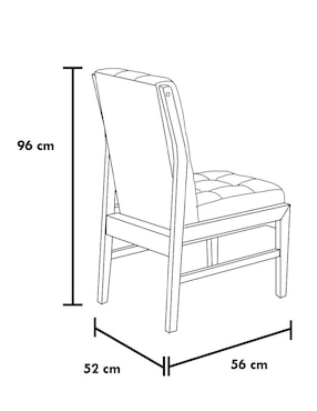Antecomedor Ambar Kessa para 6 personas