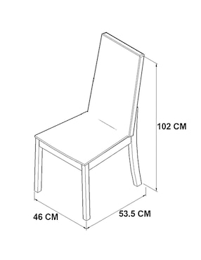Silla Navy Del Toro de madera