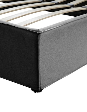 Base para cama Grey Roomi de metal