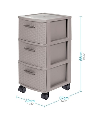 Cajonera Infinity Tipo Ratan Mq