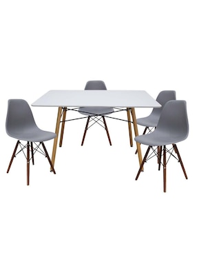 Comedor Oslo Mundo In para 4 personas