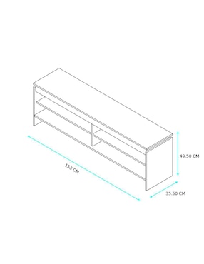 Mueble de tv Brv Midtown Concept de MDF