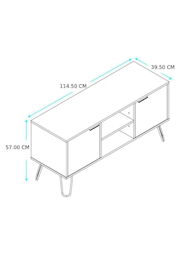 Mueble de tv Midtown Midtown Concept de madera