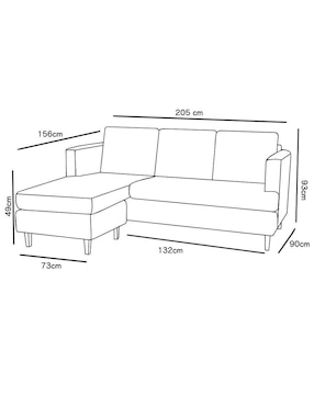 Sala modular Tirreno Ergo Confort de tela