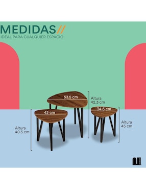 Mesa de centro Mubson