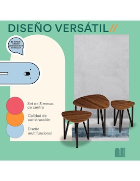 Mesa de centro Mubson