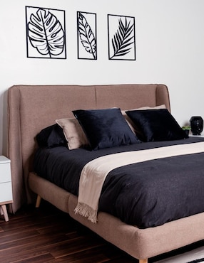 Cama Brent Sochic de madera pino