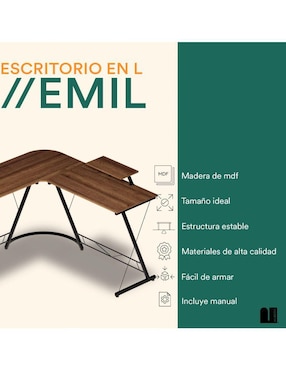 Escritorio Mubson de MDF