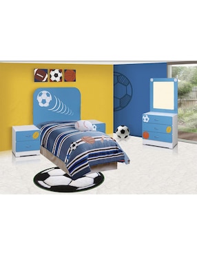 Set Recámara Kessa Sport de MDF