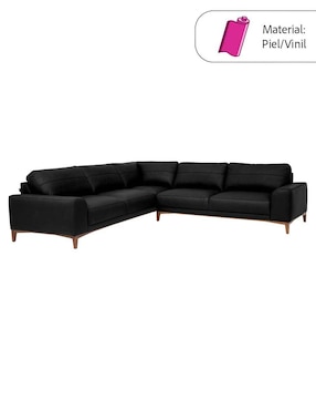 Sala modular Boal Alina de piel y vinil
