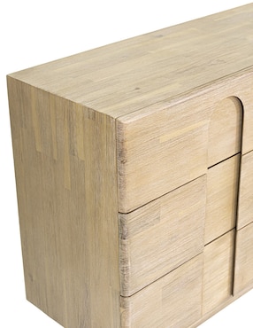 Cómoda Catania Woodnet de madera acacia