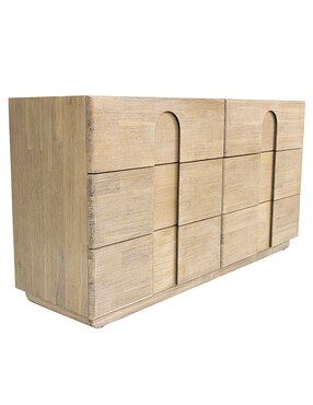 Cómoda Catania Woodnet de madera acacia