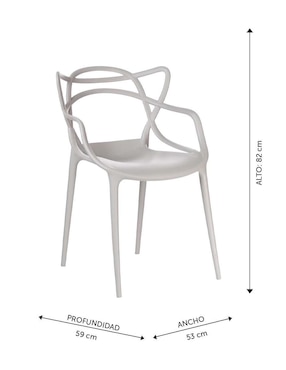 Juego de sillas 4 piezas Exteriores e interiores Equipamiento En Muebles