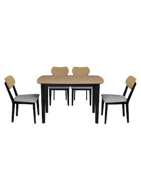 Comedor Roma Sochic Para 4 Personas De MDF