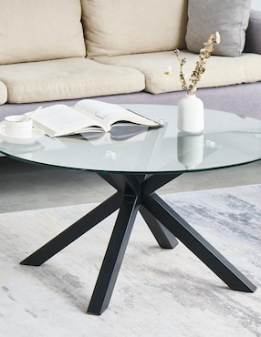 Mesa de centro Suly Sochic de Cristal