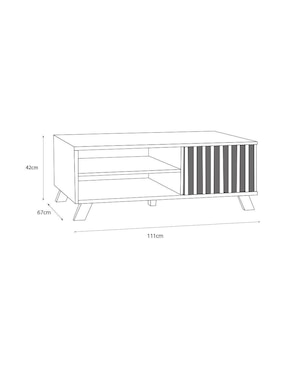 Mesa de centro Medan Sochic