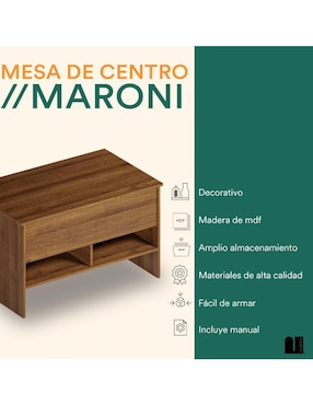 Mesa de centro Maroni Mubson