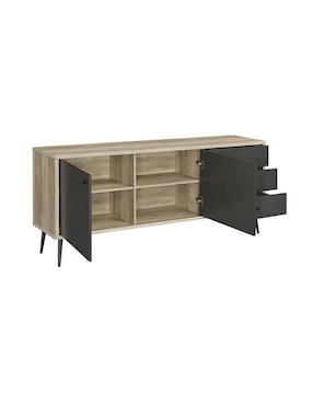 Gabinete Coaster de madera pino