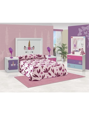 Set Recámara Kessa Princesa de MDF