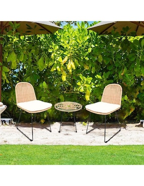Silla Caicos Mundo In de metal