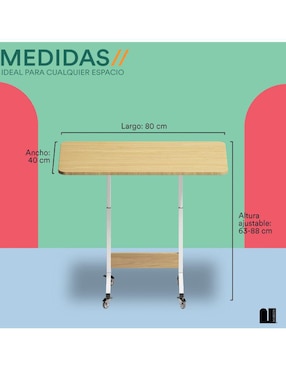Mesa auxiliar Mubson