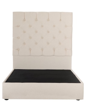 Cama CAPRI CON BASE Dicasa de madera