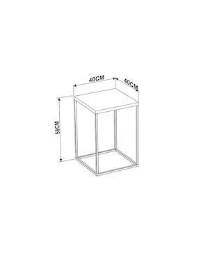 Mesa lateral armable Fabian Sochic