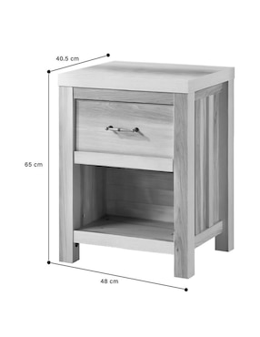 Mesa lateral Rylz Bossa Muebles