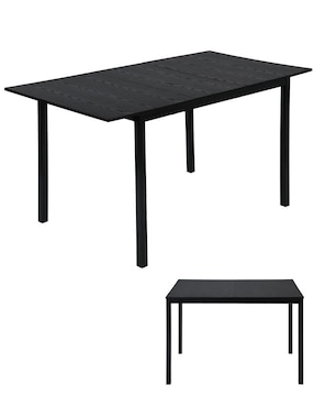 Mesa extensible armable Bari Black Dd Furniturer