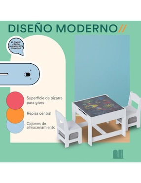 Mesa con silla Lommy Mubson