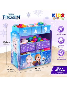 Cómoda Kids House de madera