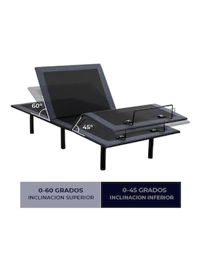 Cama Cora Atlas de metal individual