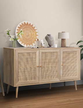 Credenza Rattan Top Living de MDF