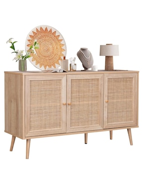 Credenza Rattan Top Living de MDF