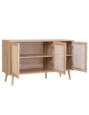 Credenza Rattan Top Living de MDF
