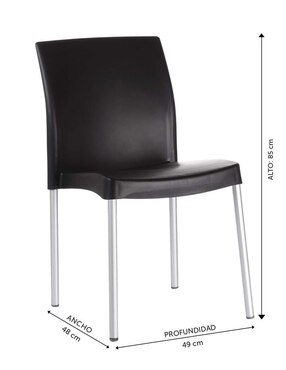 Juego de sillas 2 piezas Equipamiento En Muebles
