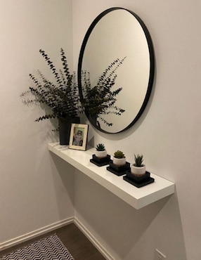 Espejo redondo Decoramex Marco Metal