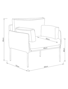 Sillón Rocko Haus