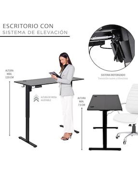 Escritorio Eke Life Home de melamina